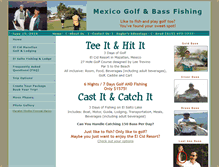 Tablet Screenshot of golfandfish.com